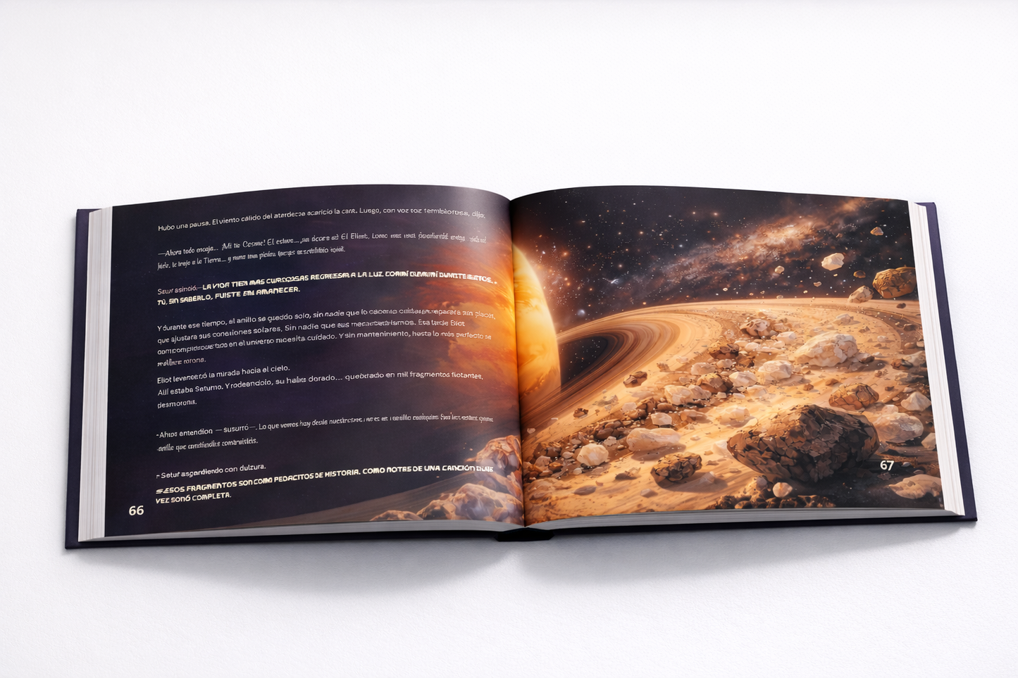 Las aventuras de Satur · Libro 1:    ¿Por qué Saturno tiene un anillo a su alrededor?
