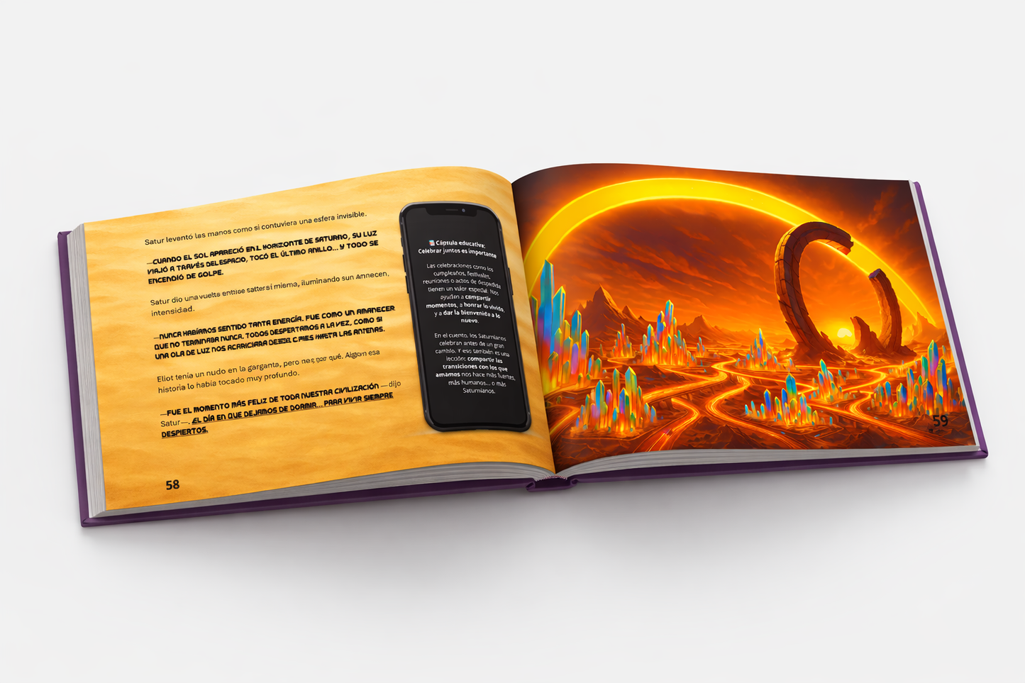 Las aventuras de Satur · Libro 1:    ¿Por qué Saturno tiene un anillo a su alrededor?
